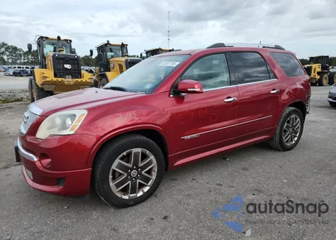 2012 GMC Acadia Denali из США, поврежденный, VIN 1GKKRTED6CJ383859